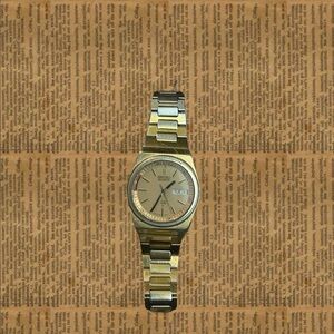 Seiko Two-Tone Gold and Silver Smartwatch